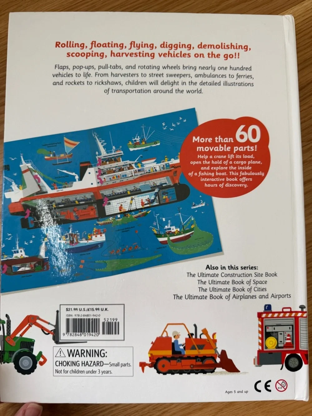 Usborne The Ultimate Book of Vehicles | LIKE NEW!